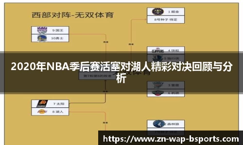 2020年NBA季后赛活塞对湖人精彩对决回顾与分析